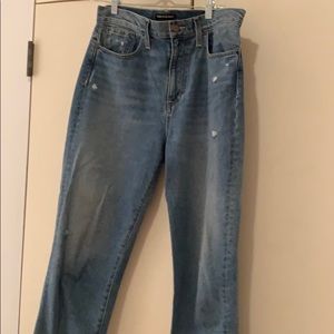 Something Navy Cigarette Jeans Light Indigo Wash